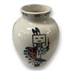 Image 2 : Handmade Navajo Pottery Vase Signed On Bottom
