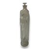 Image 1 : Art Deco Topless Woman Frosted Glass Decanter With Stopper