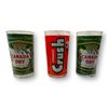 Image 2 : 3 Vintage Soda Themed Glass Cups: Crush And Canada Dry