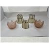 Image 1 : 5Pcs Of Vintage Lamp Shades