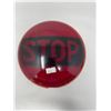 Image 3 : 2 Red Railroad Lantern Glass Lenses & 1 Stop Dominion Auto Red Light Lense