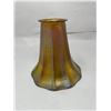Image 2 : Pair Of Vintage Iridescent Art Glass Lamp Shades
