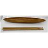 Image 2 : 3 Teak Trays And Pair Of Drumsticks
