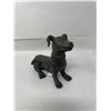 Image 2 : 5Pcs Of Vintage Collectibles: Oil Lamp, Cast Iron Dog, Foo Dog Seals, & Lady Lamp