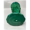 Image 2 : Beautiful Malachite Nude Women Motif Vase *Damaged*