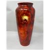 Image 2 : 2 Vintage Vases: Hull #54 & Hand Painted Red Vase By Victoria Bc Artist