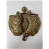 Image 2 : Art Nouveau Bronze Lady Figure Ashtray