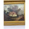 Image 2 : Vintage Framed Original Oil On Canvas Painting Signed D.R. On Bottom Left