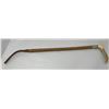 Image 1 : Vintage Antler Handle Horse Training Whip By Merle & Co,