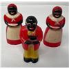 Image 2 : Aunt Jemima & Uncle Moses Salt + Pepper Shakers