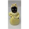 Image 2 : 2 Ceramic Black Americana Salt + Pepper Shakers