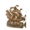 Image 2 : Pair Of Vintage Cast Metal Ship Bookends