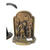 Image 2 : Vintage Brass Oliver Twist Asking For More Bookend/Paper Weight & Vintage Seal