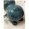Image 3 : 2 Vintage Wind-Up Tin Toys: Linemar Hopping Rabbit & Bear Hunter