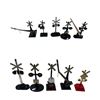 Image 1 : 10Pcs Of Vintage Model Train "Rail Road Crossing" Electric Signs