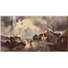 Image 2 : Vintage Framed James W Gozzard Print "Calm After The Storm"