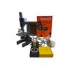 Image 1 : Vintage Perfex Microscope With Case And Accessories