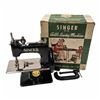 Image 1 : Vintage Singer No. 20 Toy Sewing Machine With Half Of Original Box