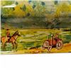 Image 2 : Vintage Mettoy Tunnel, Trains, And Airplane Tin Toy