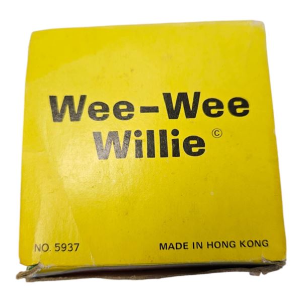 1973 Wee-Wee Willie Toy With Original Box