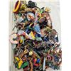 Image 1 : Bin Of Assorted Vintage Lead Toys: Natives Militia, Trees, & More