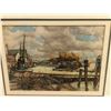 Image 2 : Vintage Framed Nicholas Hornyansky Print "Friendly Haven"