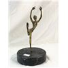 Image 1 : Vintage Brass Ballerina On Marble Base