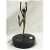 Image 2 : Vintage Brass Ballerina On Marble Base