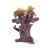 Image 1 : Vintage Kreiss Psycho Ceramic Angry Purple Conjoined Twin Monster Figurine