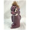 Image 2 : Vintage Kreiss Psycho Ceramic Angry Purple Conjoined Twin Monster Figurine