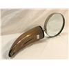 Image 1 : Large Carved Horn Magnifying Glass