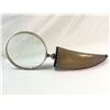 Image 2 : Large Carved Horn Magnifying Glass