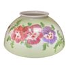Image 2 : Vintage Hand Painted Floral Themed Lamp Shade