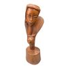 Image 1 : Vintage Hand Carved Wooden Lady From Zamboanga