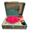 Image 1 : Vintage Portable Monarch Vinyl Record Player