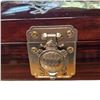Image 2 : Lacquered Abalone Inlay Ring Box With Turtle Lock