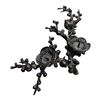 Image 2 : Vintage Cast Metal Decorative Centerpiece Bowl