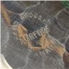 Image 3 : 4 Vintage Punch Metal Trays