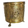 Image 1 : Vintage Peerage Brass Claw Footed Planter