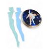 Image 1 : 2 Vintage The Waldorf Hotel Lady Book Marks And Art Deco Powder Mirror