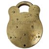 Image 2 : Antique Squire 1 Admiralty Solid Brass Lock