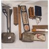 Image 1 : Assorted Collectibles: Measuring Sticks, Cutlery, Tins, & More