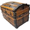 Image 2 : Antique Dome Top Chest With Tray Insert