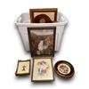 Image 1 : Large Lot Of Vintage Frames And Prints