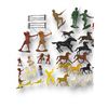 Image 2 : Assorted Plastic Toys (Some Marx) Natives, Army Men, Gorilla, & More