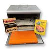 Image 2 : Vintage Metal Brumberger Locking Box With Assorted Toy Race Car Ephemera