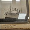 Image 2 : Framed 1929 Empress Of Canada Ashore At Albert Head Photo