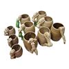 Image 2 : 10Pcs Of Vintage Nude Women Cups