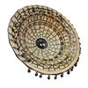 Image 2 : Vintage Stag Stain Glass Tassel Lamp Shade