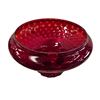 Image 2 : Vintage Ruby Red Glass Lamp Shade
